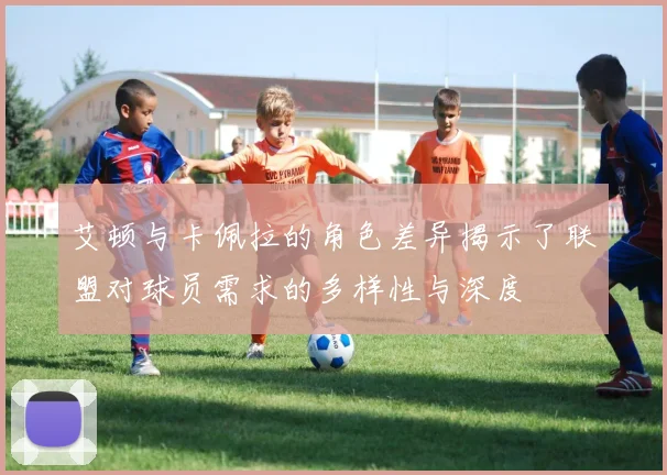 艾顿与卡佩拉的角色差异揭示了联盟对球员需求的多样性与深度